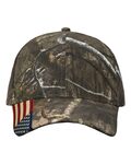 kati lc350 camo woven usa flag cap Front Thumbnail