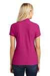 Port Authority L100 Ladies Core Classic Pique Polo Back Thumbnail