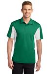 Sport-Tek ST655 Side Blocked Micropique Sport-Wick ® Polo Front Thumbnail
