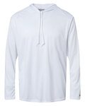 Badger Sport 4105 B Core L/S Hood Tee Front Thumbnail