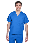 Harriton M897 Adult Restore 4.9 oz. Scrub Top Front Thumbnail