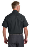 cornerstone csw175 short sleeve select ripstop shirt Back Thumbnail