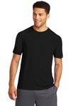 sport-tek st400 posicharge ® tri-blend wicking raglan tee Front Thumbnail