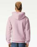 American Apparel RF497 ReFlex Fleece Unisex Full Zip Hoodie Back Thumbnail