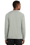 sport-tek t473ls dry zone ® long sleeve raglan t-shirt Back Thumbnail