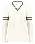 holloway 223246 ladies monterey long sleeve tee Front Thumbnail