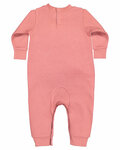 Rabbit Skins 4447 Infant Fleece One-Piece Bodysuit Back Thumbnail