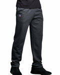 russell athletic 82ansm cotton rich open bottom sweatpants Front Thumbnail