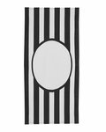 Carmel Towel Company C3060ST Print Friendly College Stripe Towel Front Thumbnail