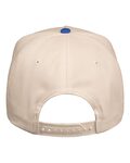 valucap v8869 five-panel twill cap Back Thumbnail