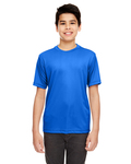UltraClub 8620Y Youth Cool & Dry Basic Performance T-Shirt Front Thumbnail