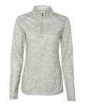 Badger Sport 4193 Blend Women's 1/4 Zip Front Thumbnail