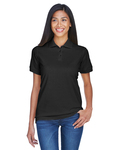 UltraClub 8530 Women's Classic Piqué Polo Side Thumbnail