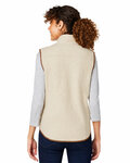 North End NE714W Ladies' Aura Sweater Fleece Vest Back Thumbnail