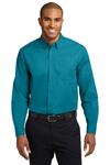 Port Authority S608ES Extended Size Long Sleeve Easy Care Shirt Front Thumbnail