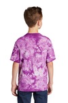 port & company pc145y youth crystal tie-dye tee Back Thumbnail