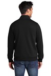 port & company pc78fz core fleece cadet full-zip sweatshirt Back Thumbnail