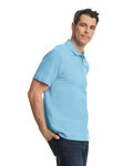 Gildan 64800 Men's Softstyle Double Pique Polo Side Thumbnail