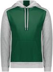 augusta sportswear 6865 three-season fleece pullover hoodie Front Thumbnail