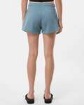 Independent Trading Co. PRM20SRT Women’s Lightweight California Wave Wash Sweatshorts Back Thumbnail