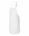 q-tees q4350 full-length apron with pockets Side Thumbnail