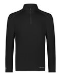 holloway 222140 adult quarter-zip pullover powered by coolcore Front Thumbnail