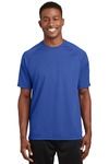 sport-tek t473 dry zone ® short sleeve raglan t-shirt Front Thumbnail
