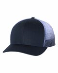 richardson 112pm printed mesh-back trucker cap Side Thumbnail