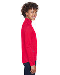 ultraclub 8230l ladies' cool & dry sport quarter-zip pullover Side Thumbnail