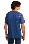 Sport-Tek ST376 Drift Camo Colorblock Tee Back Thumbnail