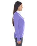 devon & jones dg478w ladies' manchester fully-fashioned full-zip cardigan sweater Side Thumbnail