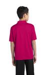 port authority y540 youth silk touch™ performance polo Back Thumbnail