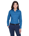 devon & jones d630w ladies' crown woven collection™ solid oxford Front Thumbnail