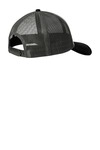 port authority c112 snapback trucker cap Back Thumbnail