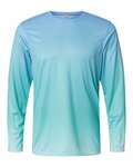 paragon sm0225 barbados performance pin dot long sleeve t-shirt Front Thumbnail