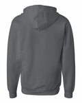 Independent Trading Co. SS4500Z Midweight Full-Zip Hooded Sweatshirt Back Thumbnail