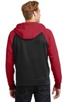 Sport-Tek ST236 Sport-Wick ® Varsity Fleece Full-Zip Hooded Jacket Back Thumbnail
