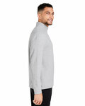 north end ne725 men's spirit textured quarter-zip Side Thumbnail