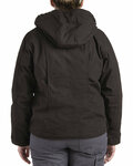 berne whj43 ladies' softstone hooded coat Back Thumbnail