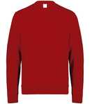 Augusta Sportswear 6958 Youth All-Day Core Basics Fleece Crew Front Thumbnail
