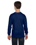 gildan g540b youth heavy cotton ™ 100% cotton long sleeve t-shirt Back Thumbnail