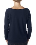 Next Level 6951 Ladies' French Terry 3/4-Sleeve Raglan Back Thumbnail