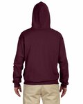 Jerzees 996 Adult NuBlend® Fleece Pullover Hooded Sweatshirt Back Thumbnail