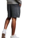 Russell Athletic 25843M Basic Cotton Pocket Shorts Back Thumbnail