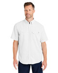 HUK H150171 Men's Tide Point Short Sleeve Shirt Front Thumbnail