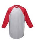 Augusta Sportswear AG4420 Baseball 3/4 Sleeve Tee 2.0 Front Thumbnail