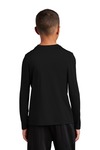Sport-Tek YST420LS Youth Posi-UV ™ Pro Long Sleeve Tee Back Thumbnail