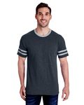 Jerzees 602MR Adult 4.5 oz. TRI-BLEND Varsity Ringer T-Shirt Side Thumbnail