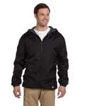 dickies d33237 fleece lined nylon hooded jacket Front Thumbnail