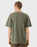 American Apparel 5389 Unisex Sueded T-Shirt Back Thumbnail